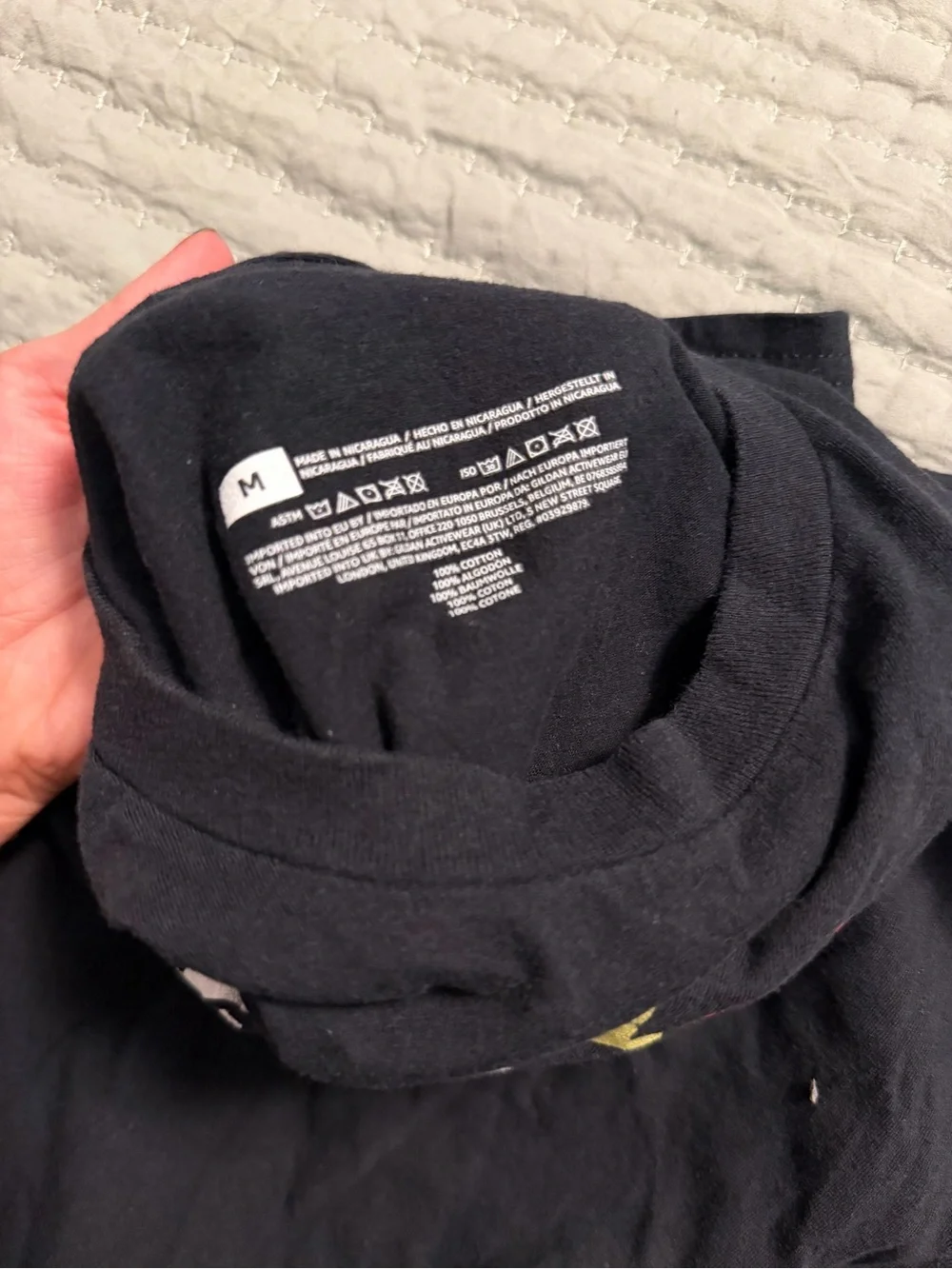Kids Black 'Virtual Reality' Graphic Tee